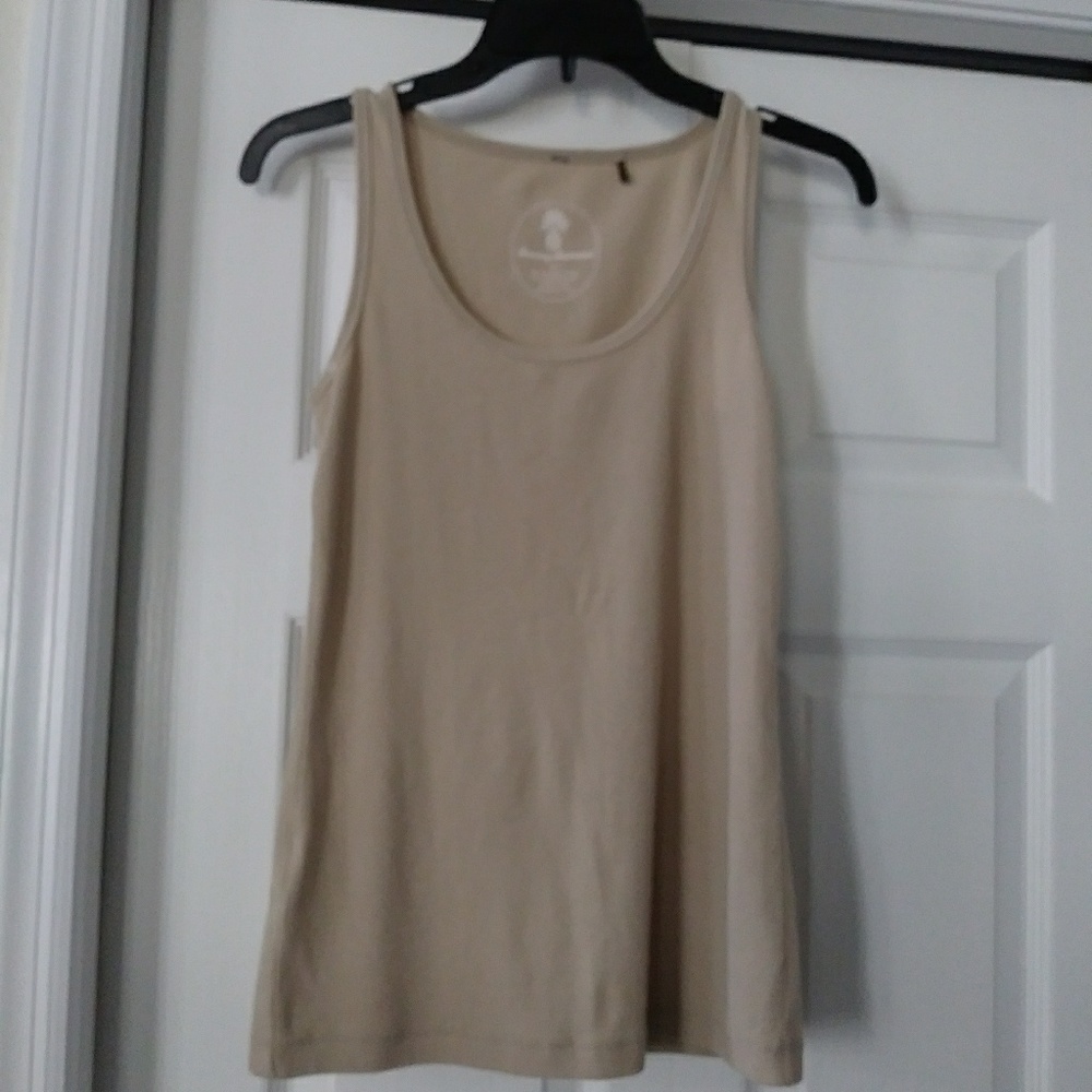 Tommy Bahama Women's Tan Tank Top Size S - Picture 8 of 8